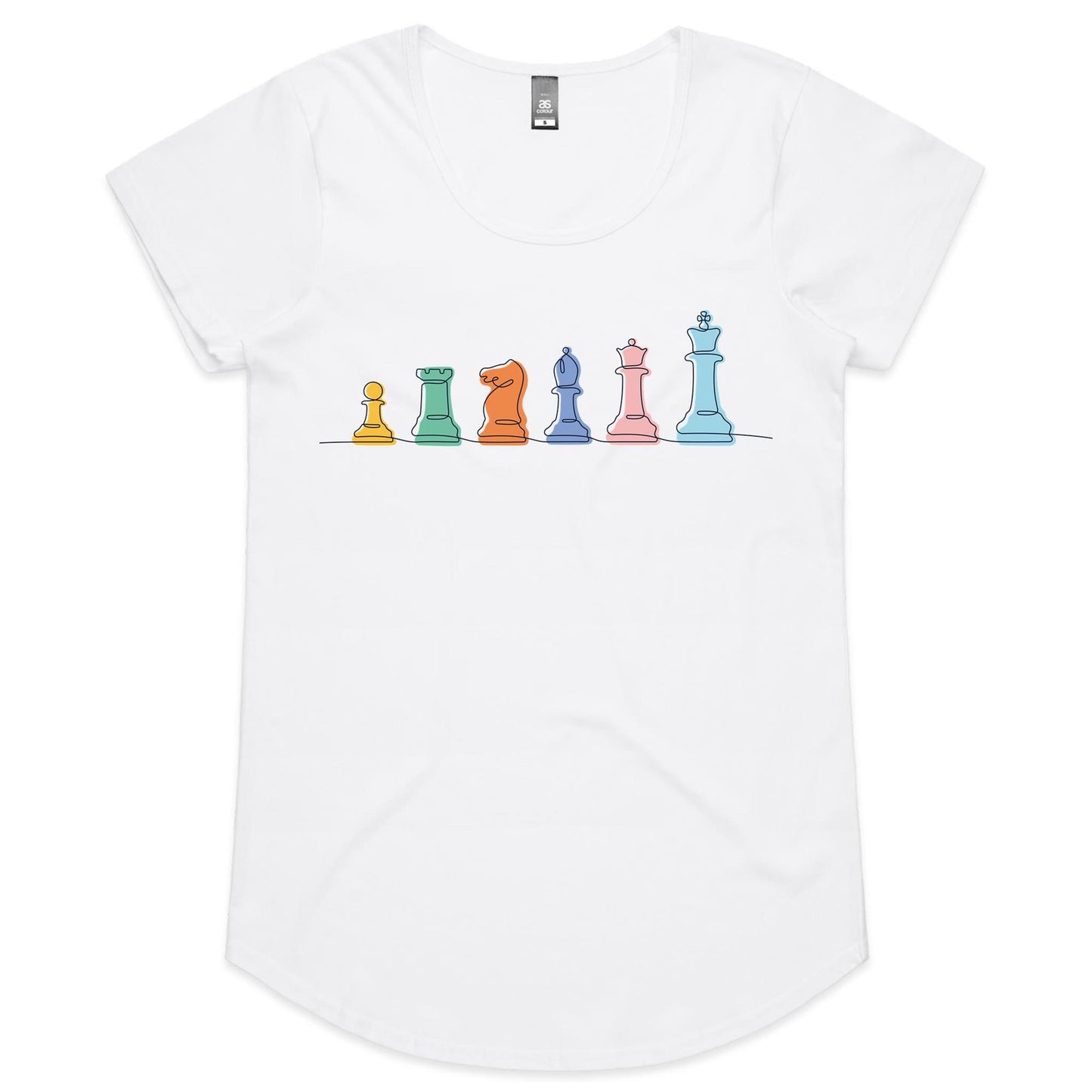 Chess - Womens Scoop Neck T-Shirt