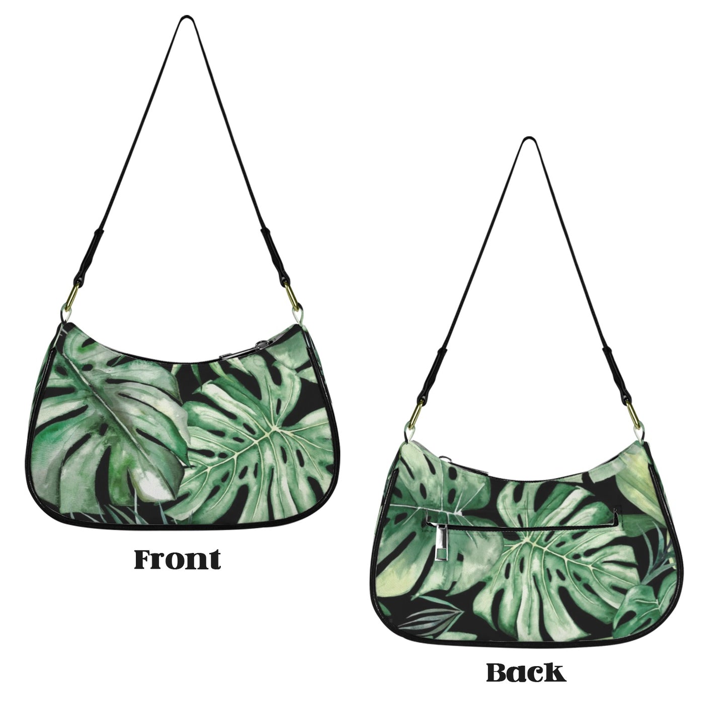 Jungle Leaves - Small Shoulder Bag