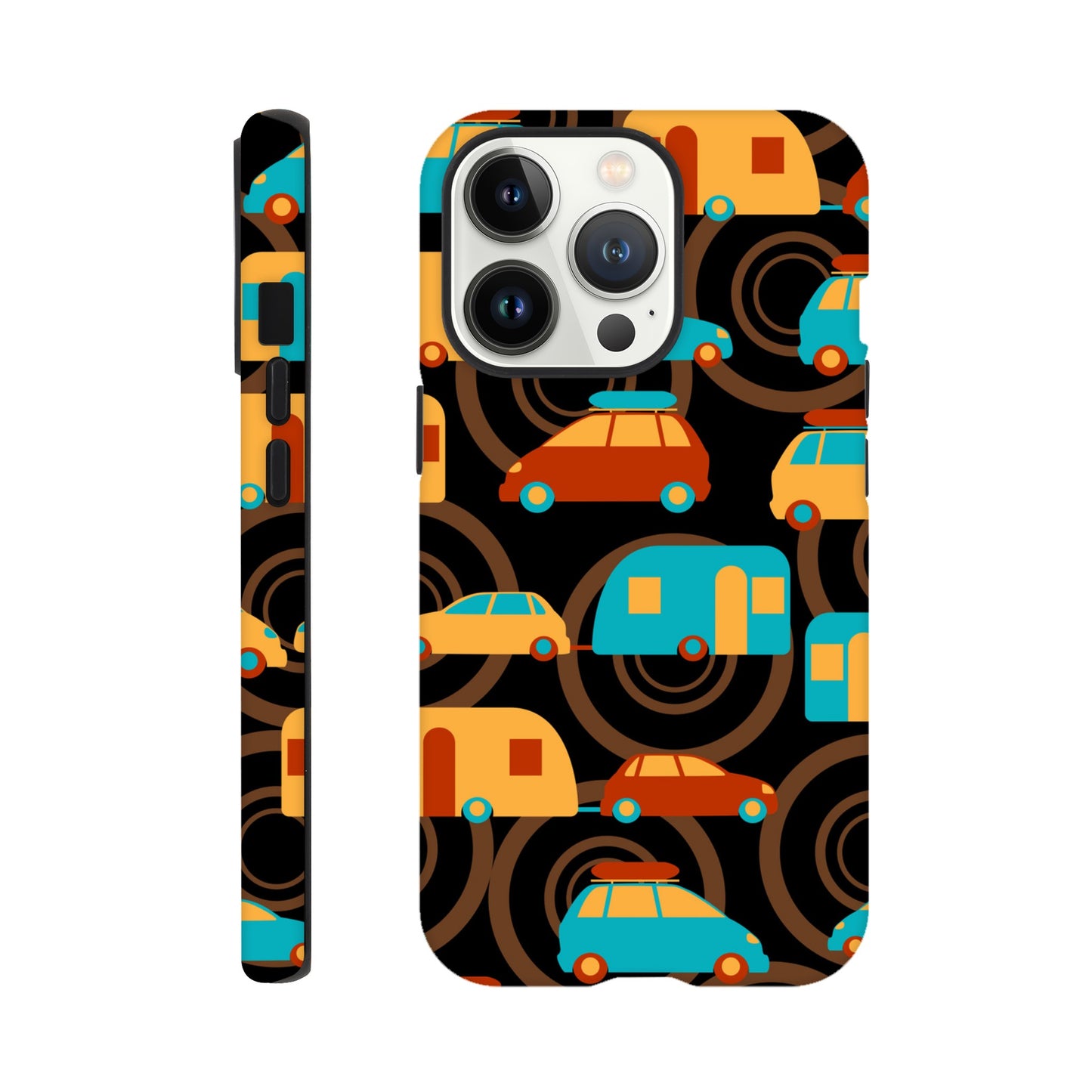 Cars And Caravans - Phone Tough Case iPhone 13 Pro Phone Case Globally Fulfilled