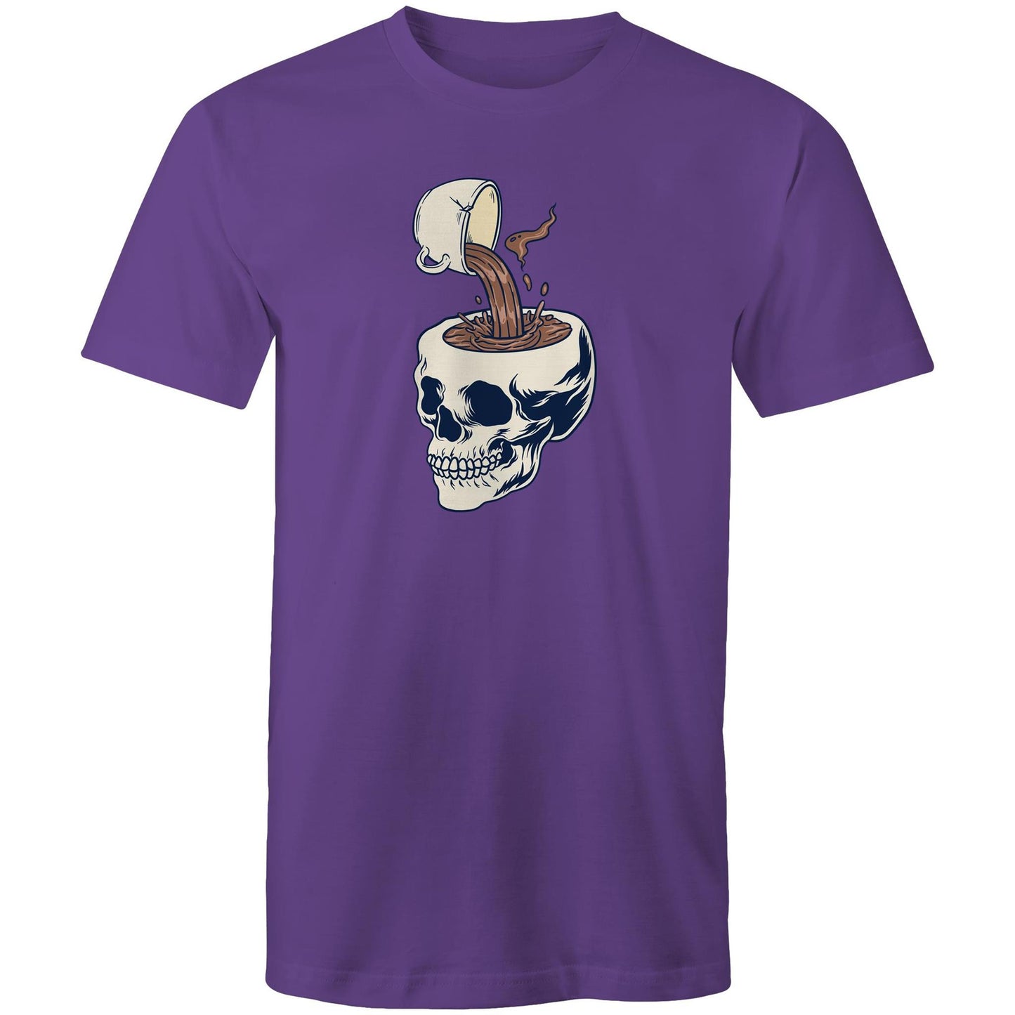 Coffee Skull - Mens T-Shirt