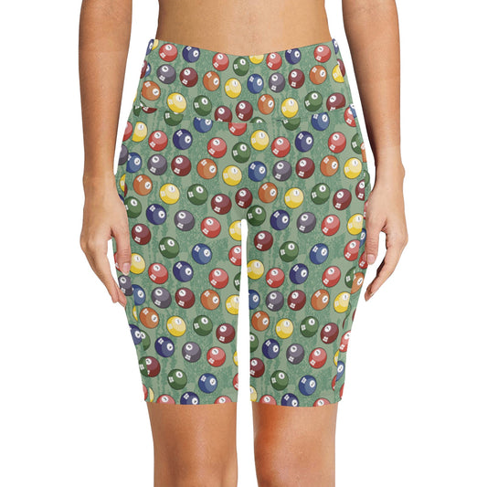 Pool Balls - Women's Bike Shorts