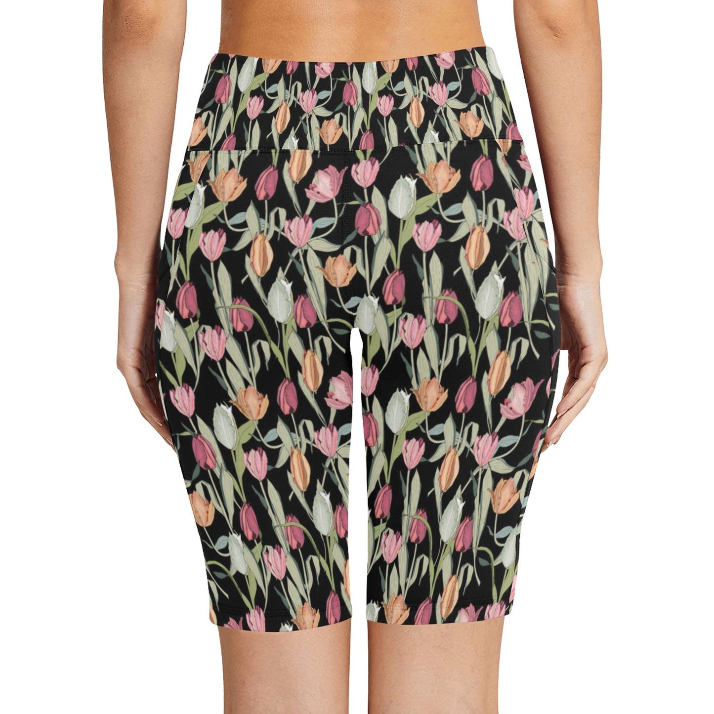 Tulips - Women's Bike Shorts