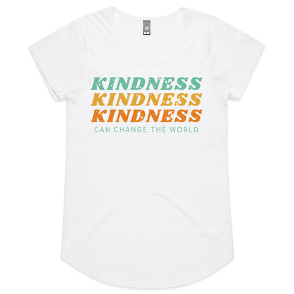 Kindness Can Change The World - Womens Scoop Neck T-Shirt