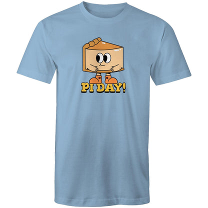 Pi Day - Mens T-Shirt Carolina Blue Mens T-shirt Printed In Australia Science