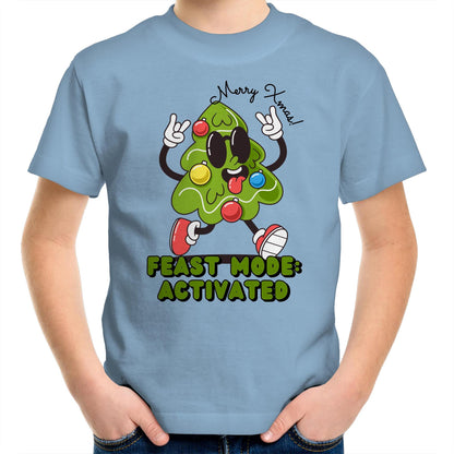 Christmas Feast Mode Activated - Kids Youth T-Shirt