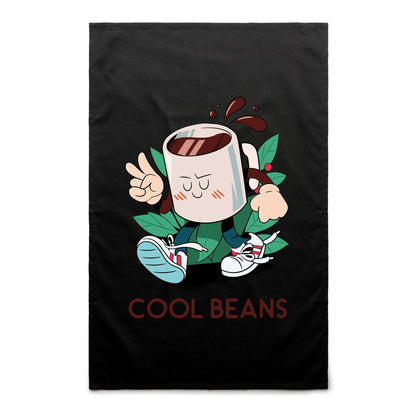 Cool Beans, Coffee - AS Colour Tea Towel