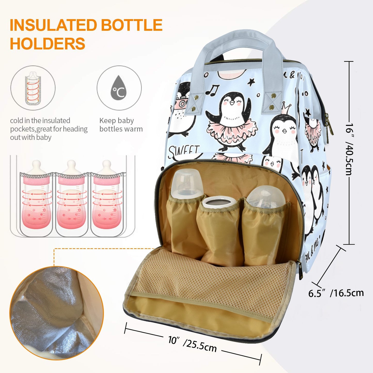 Penguin Love - Multifunction Backpack