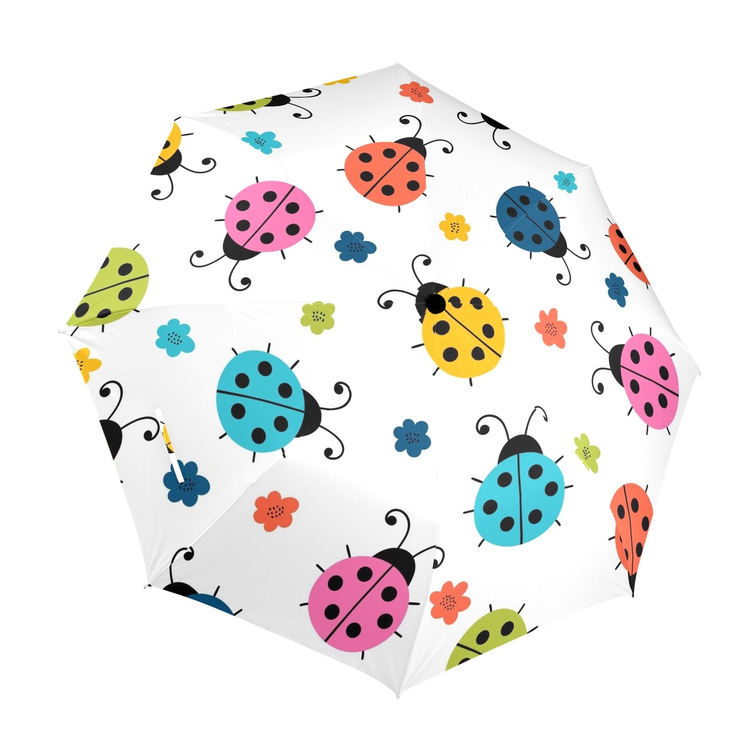 Ladybugs - Semi-Automatic Foldable Umbrella