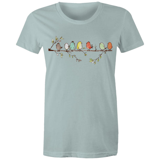 Birds On A Branch - Womens T-shirt