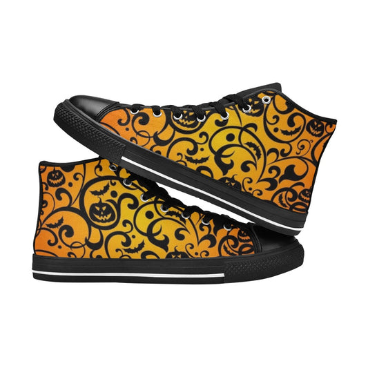 Halloween - Women's High Top Canvas Shoes