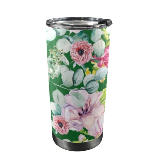 Bright Floral - 20oz Travel Mug / Tumbler