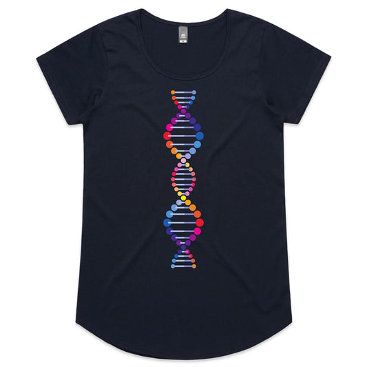 DNA - Womens Scoop Neck T-Shirt