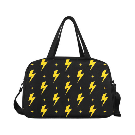 Yellow Lightning - Gym Bag / Overnight Bag