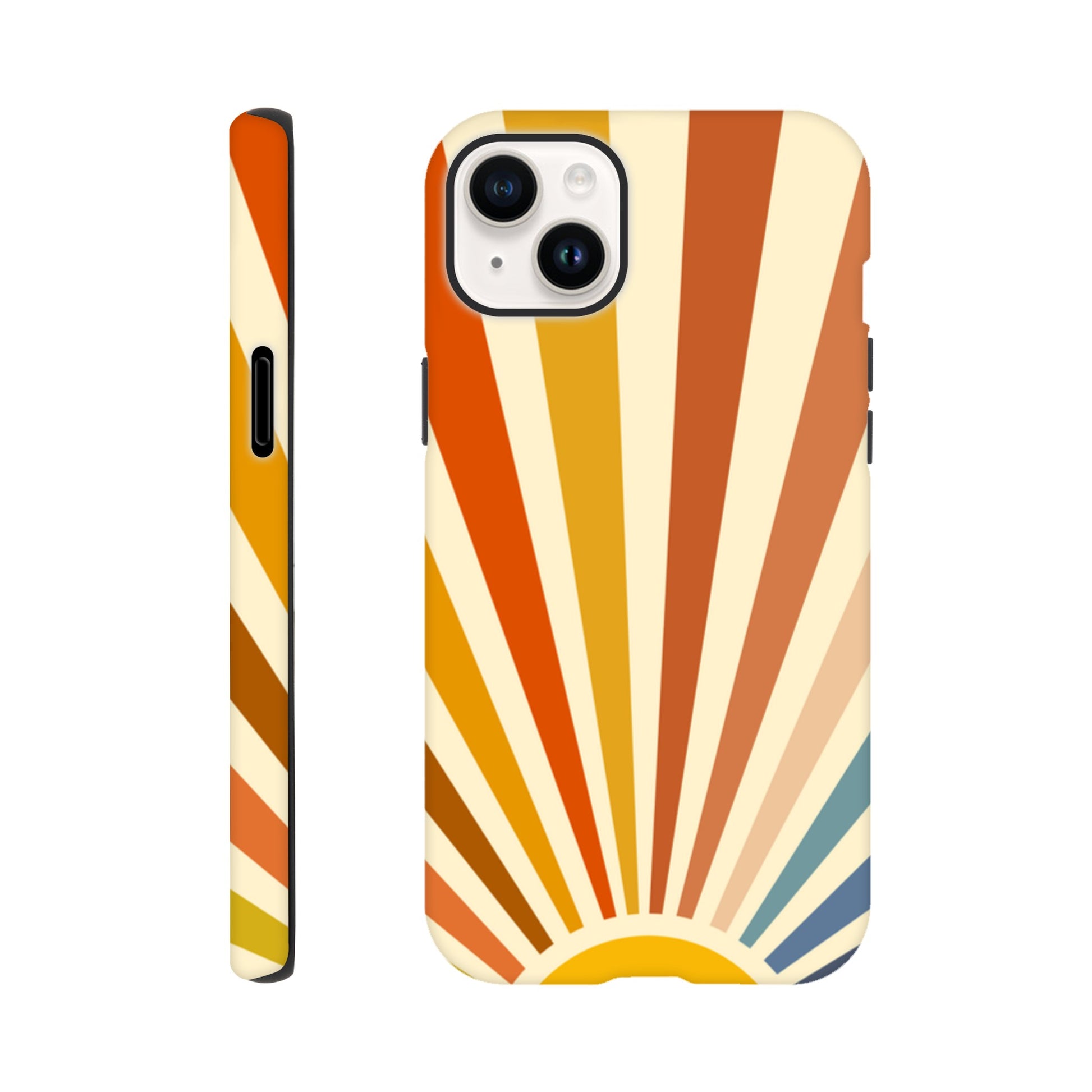 Sunshine - Phone Tough case iPhone 14 Plus Phone Case Globally Fulfilled Retro Summer