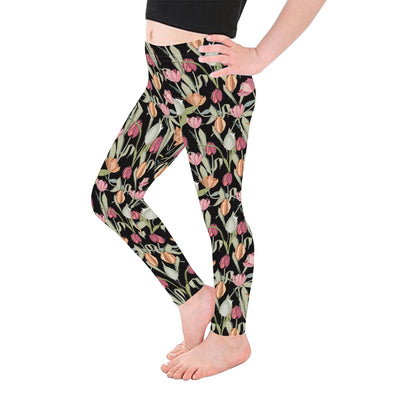 Tulips - Kid's Ankle Length Leggings