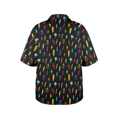 Fun Lightning - Womens Hawaiian Shirt