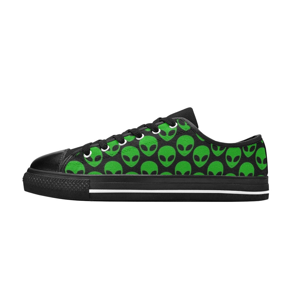 Aliens - Women's Classic Canvas Shoes