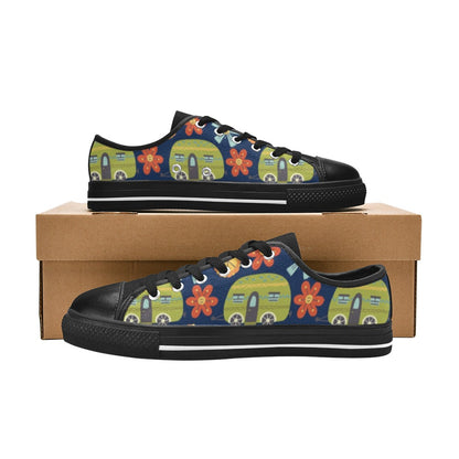 Hippy Caravan - Women's Classic Canvas Shoes