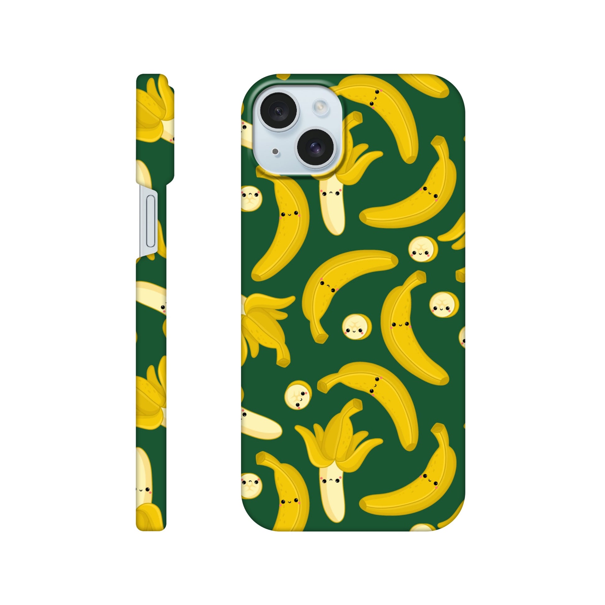 Happy Bananas - Phone Cases Slim case Apple - iPhone 15 Plus Print Material Globally Fulfilled