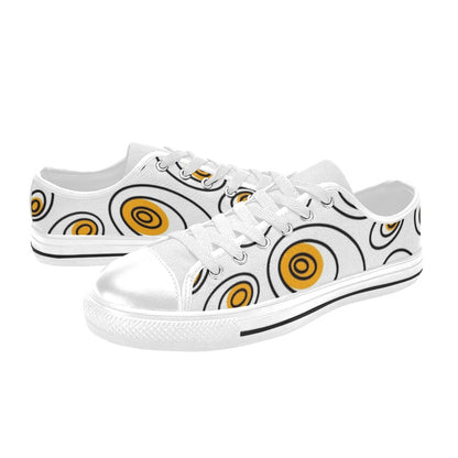 Abstract Eggs - Men's Classic Canvas Shoes