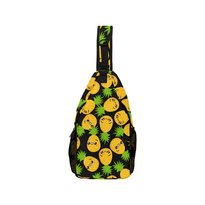 Cool Pineapples - Cross-Body Chest Bag Cross-Body Chest Bag