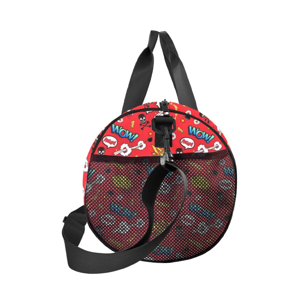 Comic Book Red - Duffle Bag