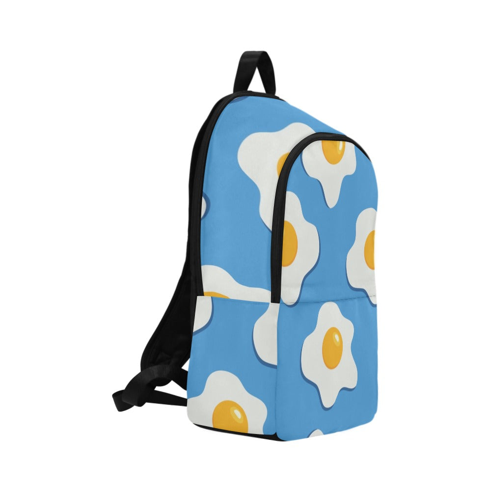 Fried Eggs - Fabric Backpack for Adult Adult Casual Backpack Food Printed Offshore