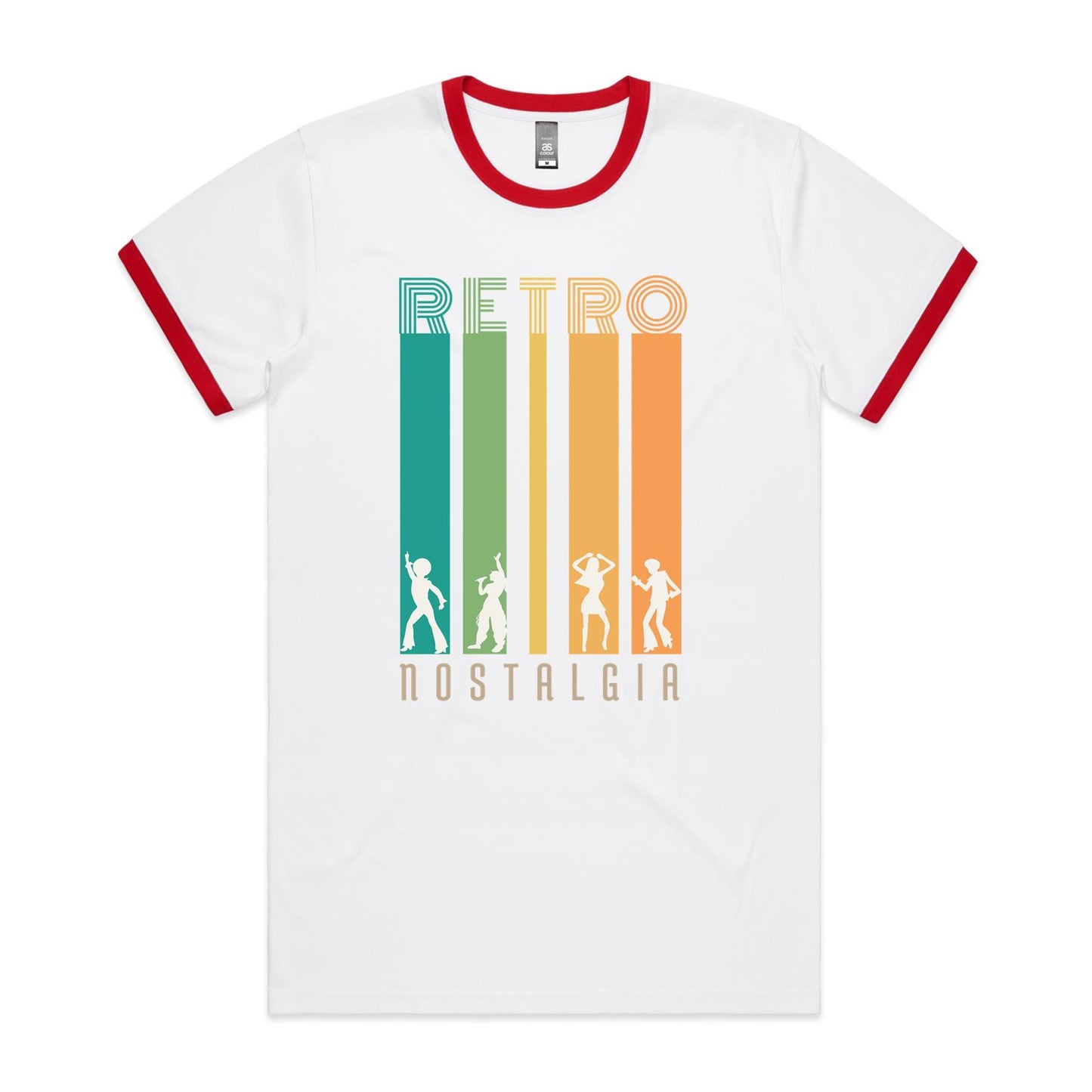 Retro Nostalgia - Staple Ringer Tee