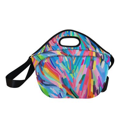 Brushstrokes - Neoprene Lunch Bag/Large