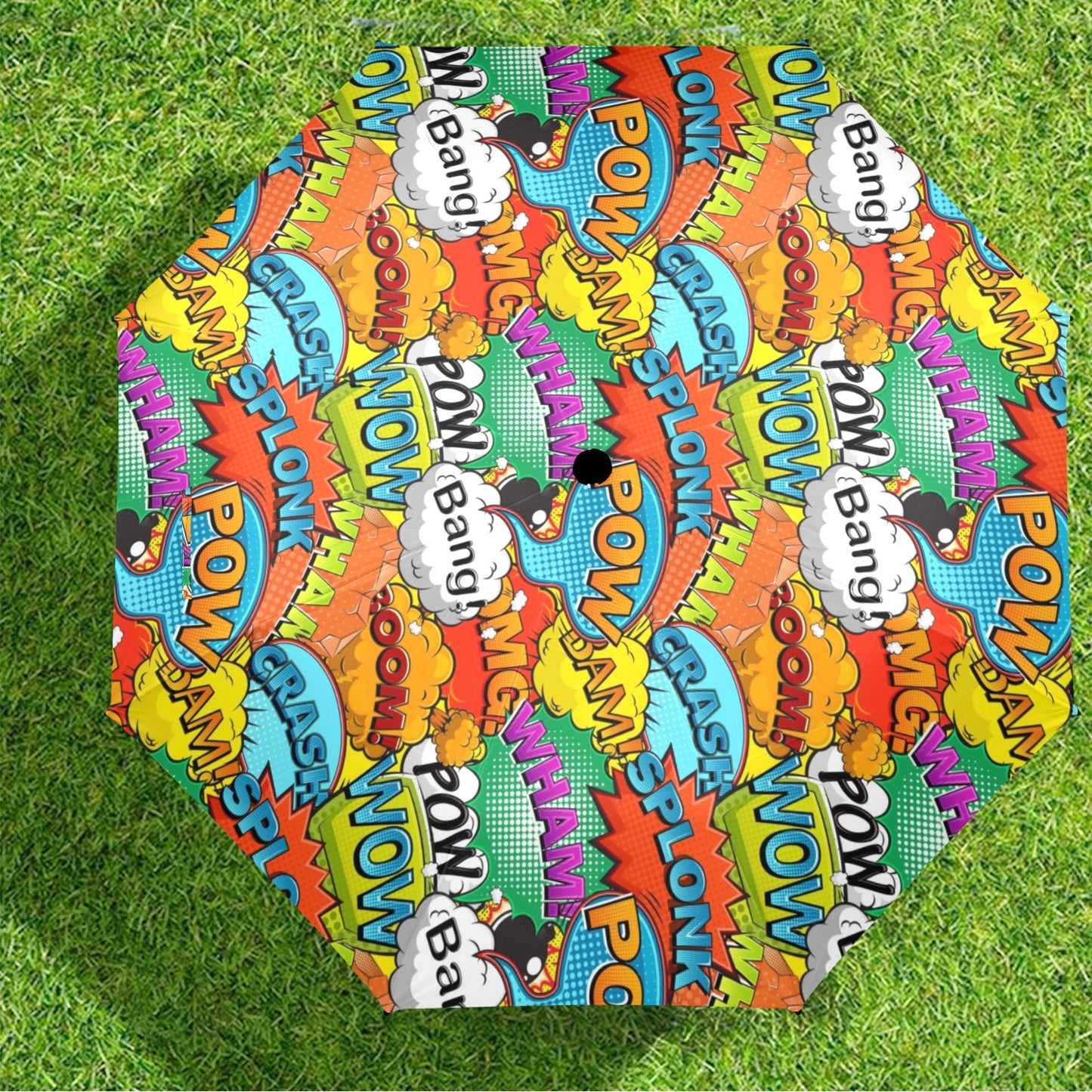 Comic Book 2 - Semi-Automatic Foldable Umbrella Semi-Automatic Foldable Umbrella