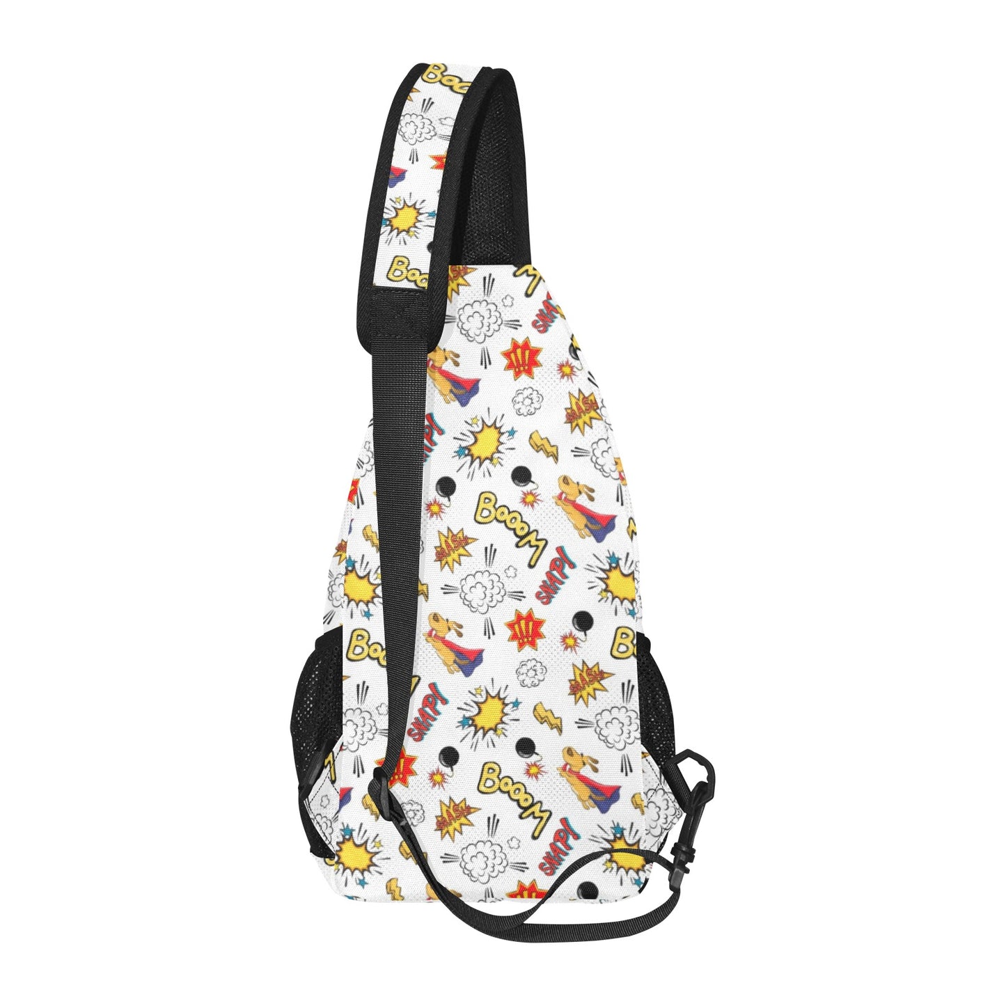 Super Dog - Chest Bag With Full Print