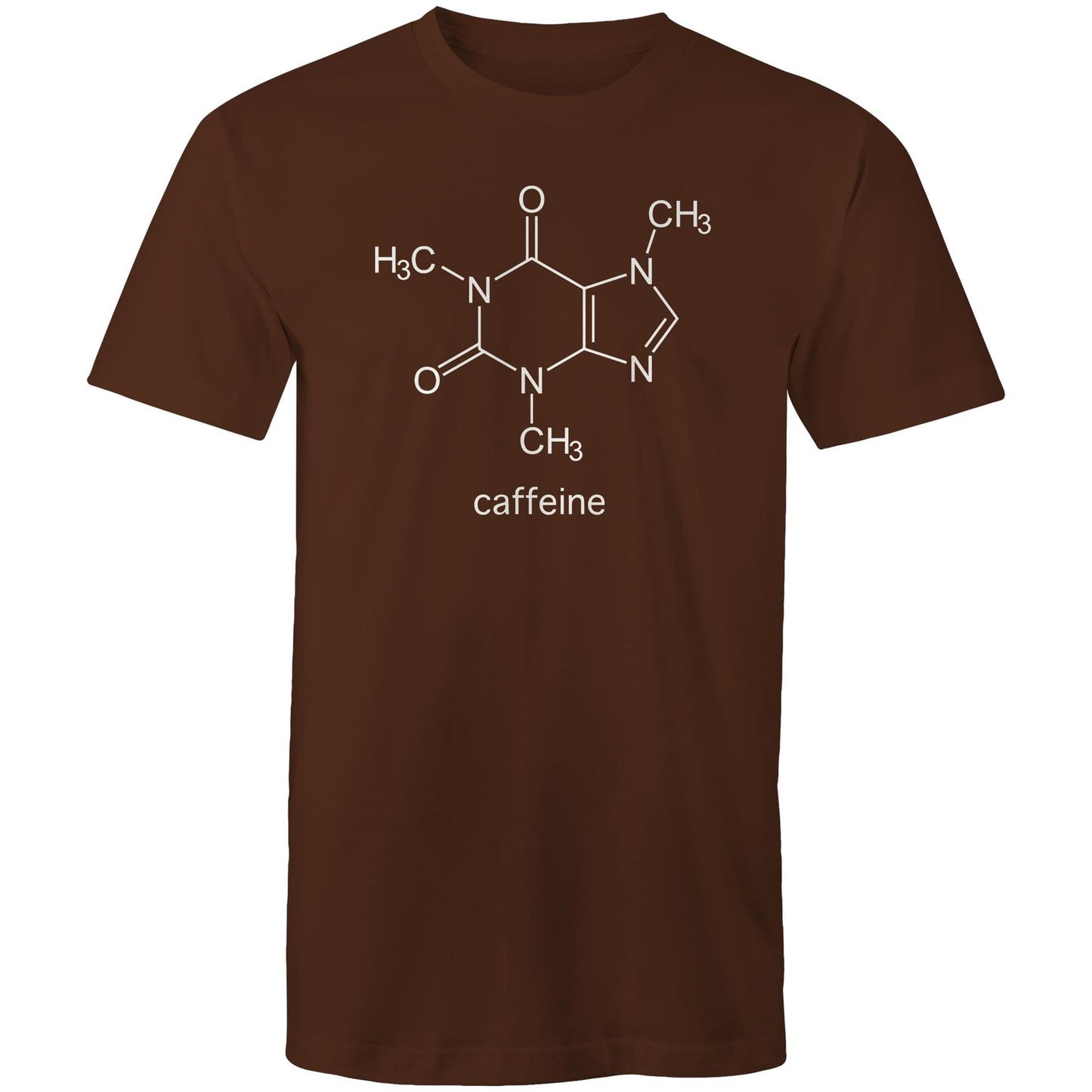 Caffeine Molecule - Mens T-Shirt