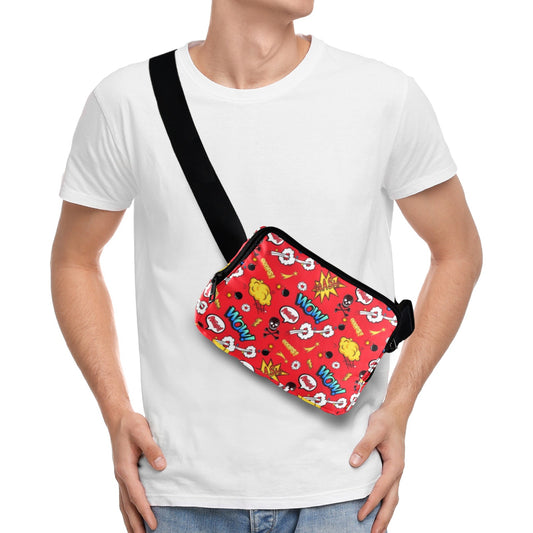 Comic Book Red - Belt Bag