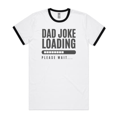 Dad Joke Loading - Staple Ringer Tee