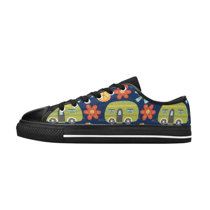 Hippy Caravan - Women's Classic Canvas Shoes