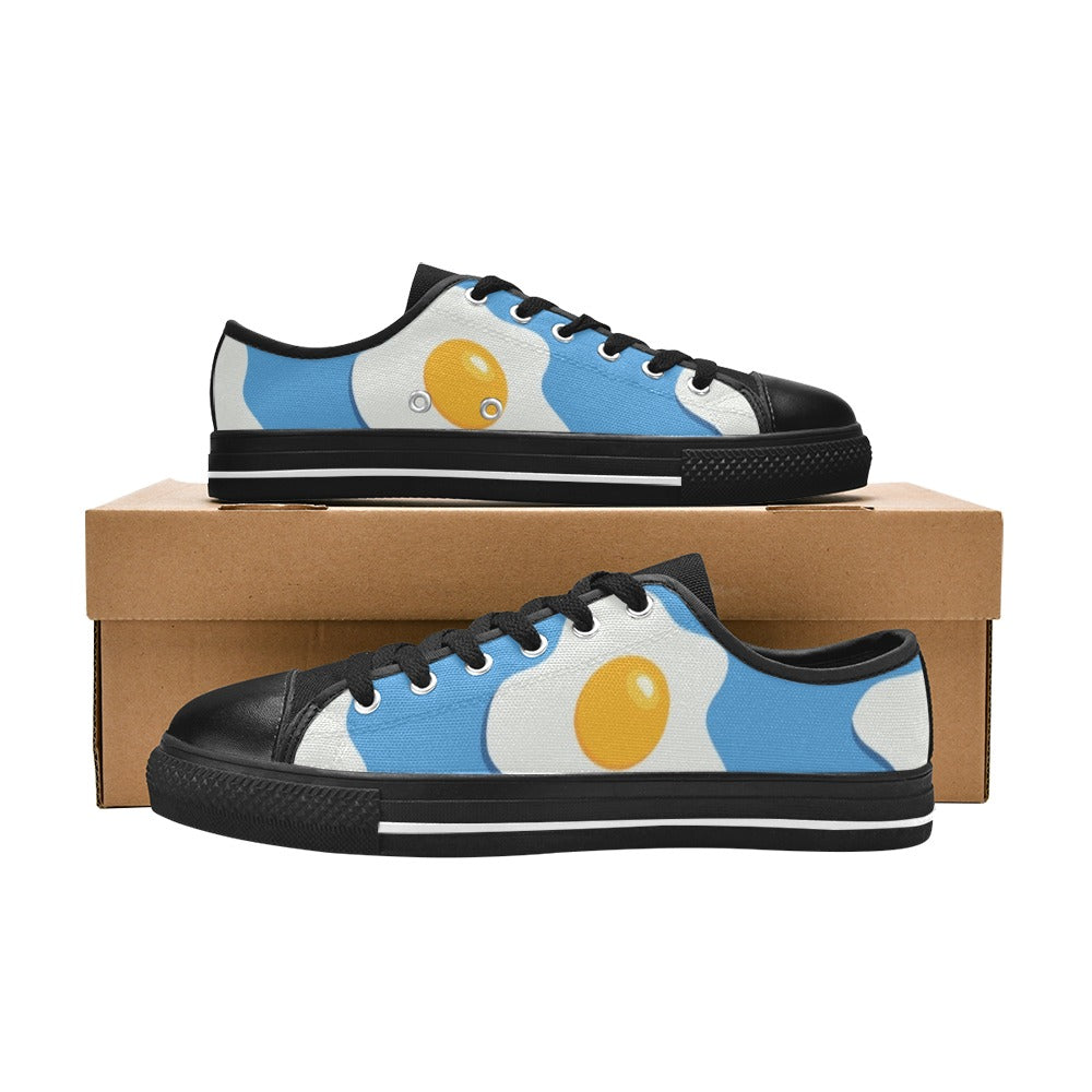 Fried Eggs - Men's Classic Canvas Shoes