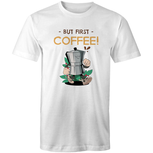 But First, Coffee - Mens T-Shirt