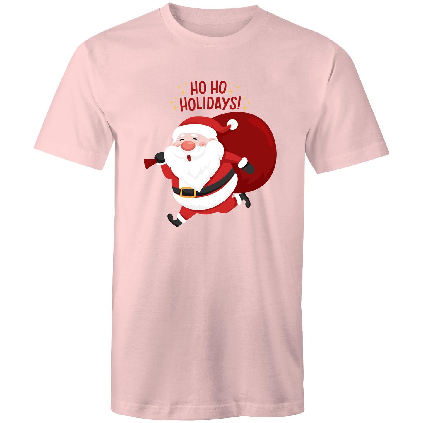 Ho Ho Holidays, Santa, Christmas - Mens T-Shirt