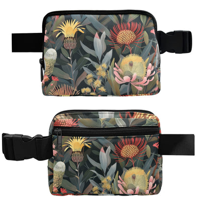 Australian Native Flowers - Belt Bag