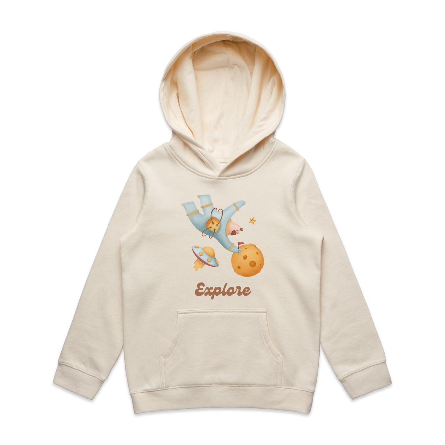 Explore, Astronaut, Space - Youth Supply Hood