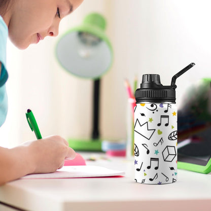 Music Time - Kids Water Bottle with Chug Lid (12 oz)