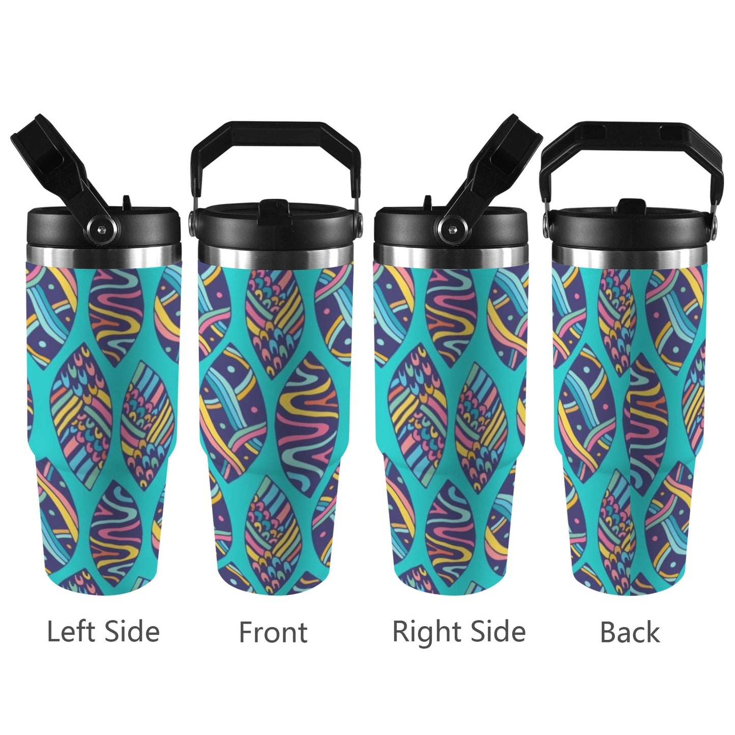 Aloha Surfboards - 30oz Tumbler with Top Handle