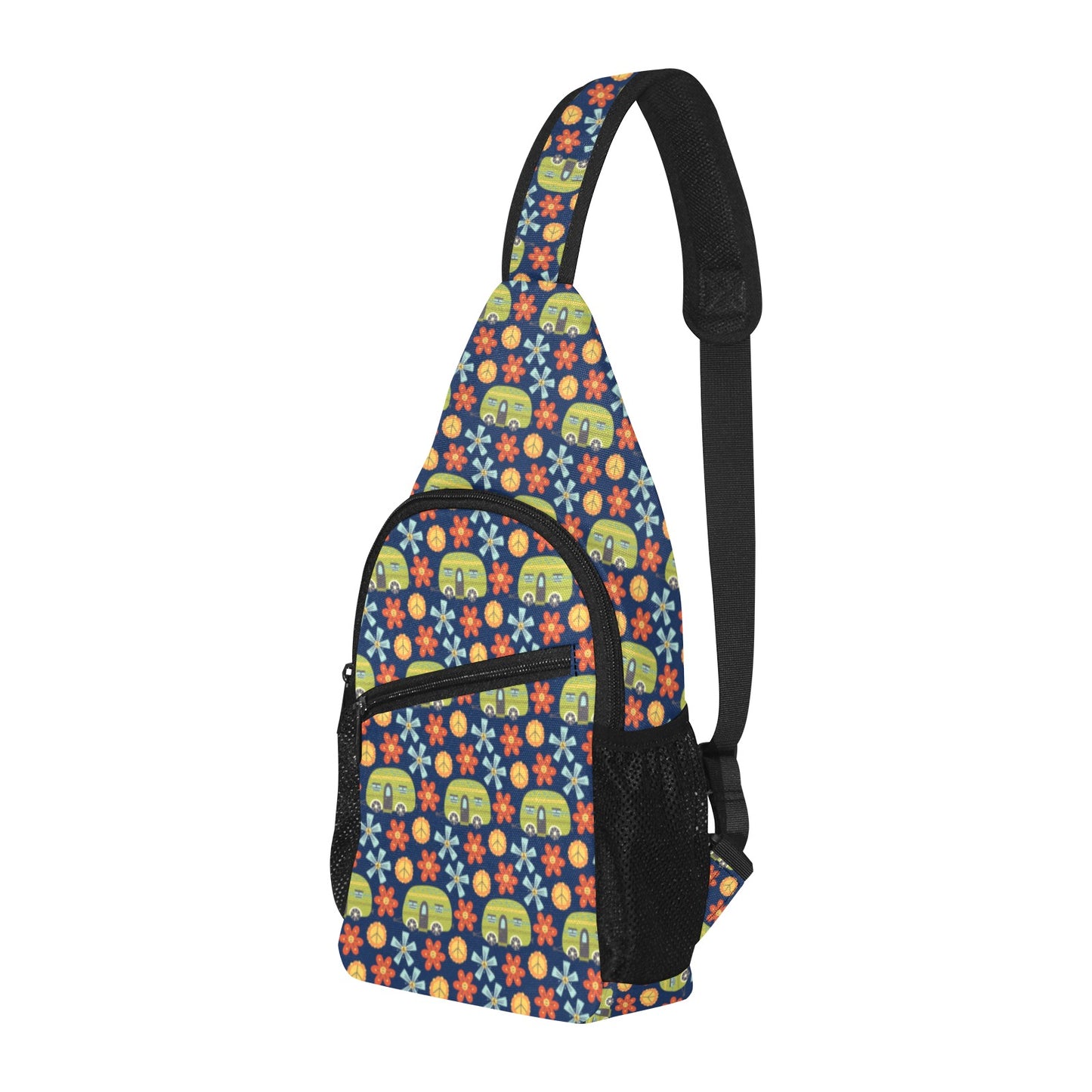 Hippy Caravan - Chest Bag With Full Print