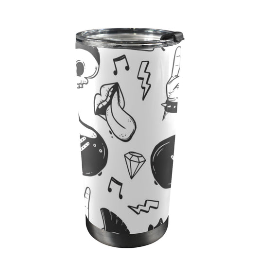 Rock Music - 20oz Travel Mug / Tumbler