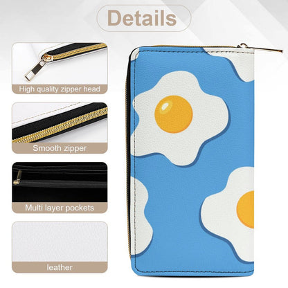 Fried Eggs - Leather Wallet / Purse