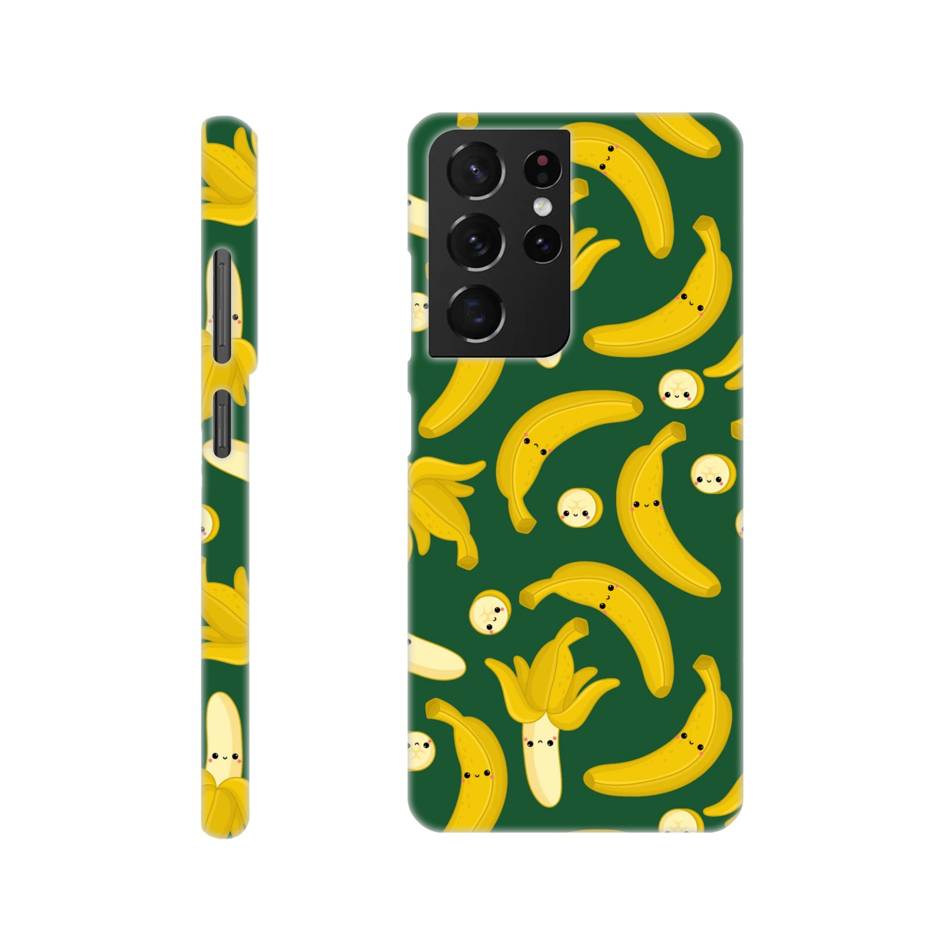 Happy Bananas - Phone Cases Slim case Samsung - Galaxy S21 Ultra Print Material Globally Fulfilled