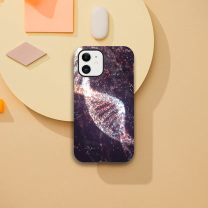 Glittery DNA - Phone Tough Case iPhone 12 Phone Case