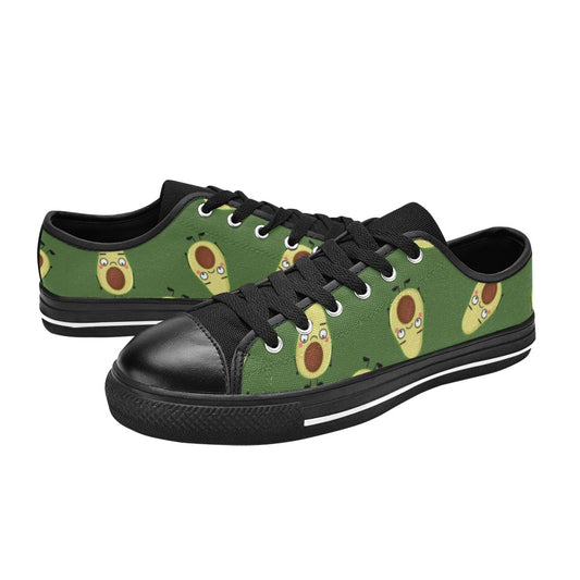 Avocado Characters - Men's Classic Canvas Shoes