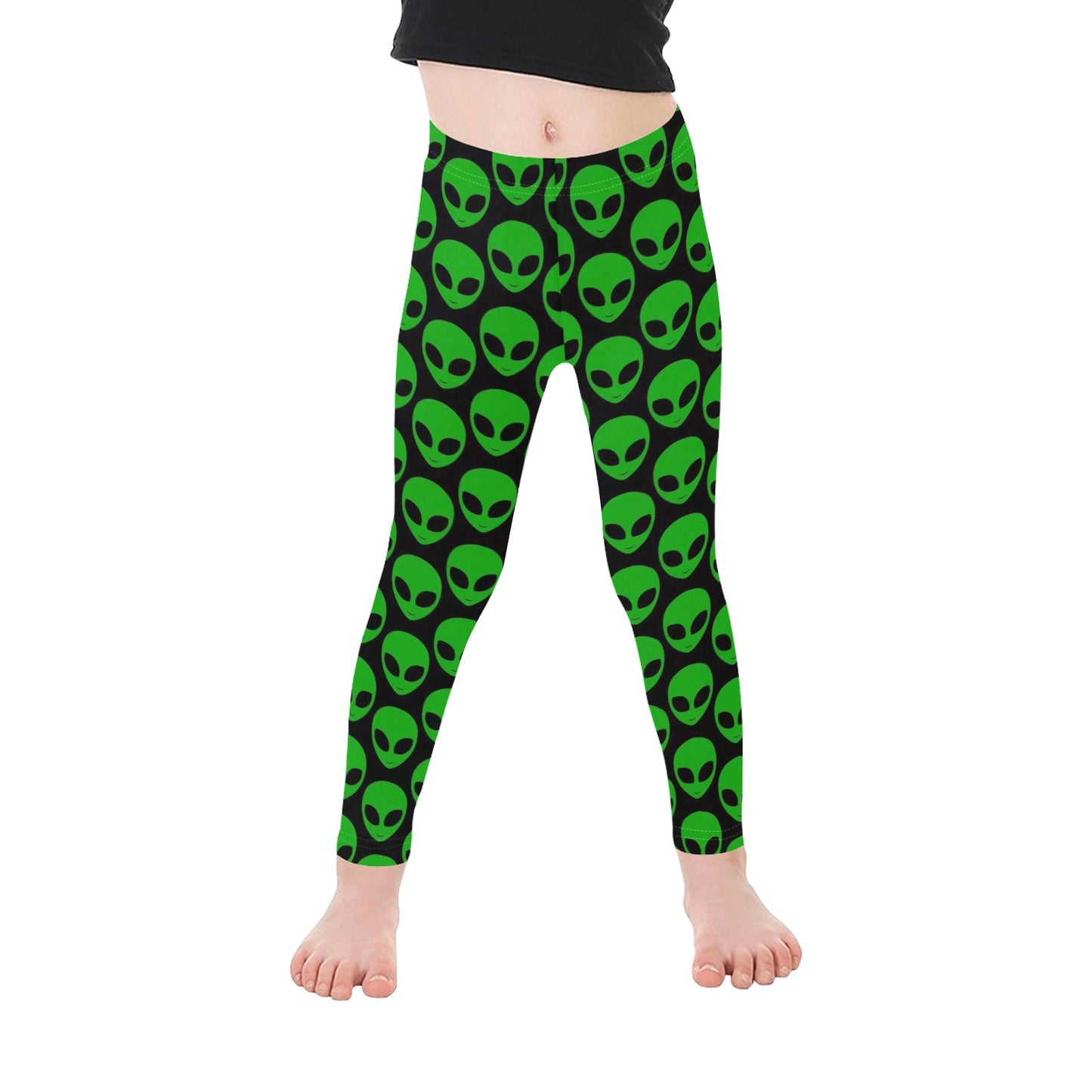 Aliens - Kid's Ankle Length Leggings