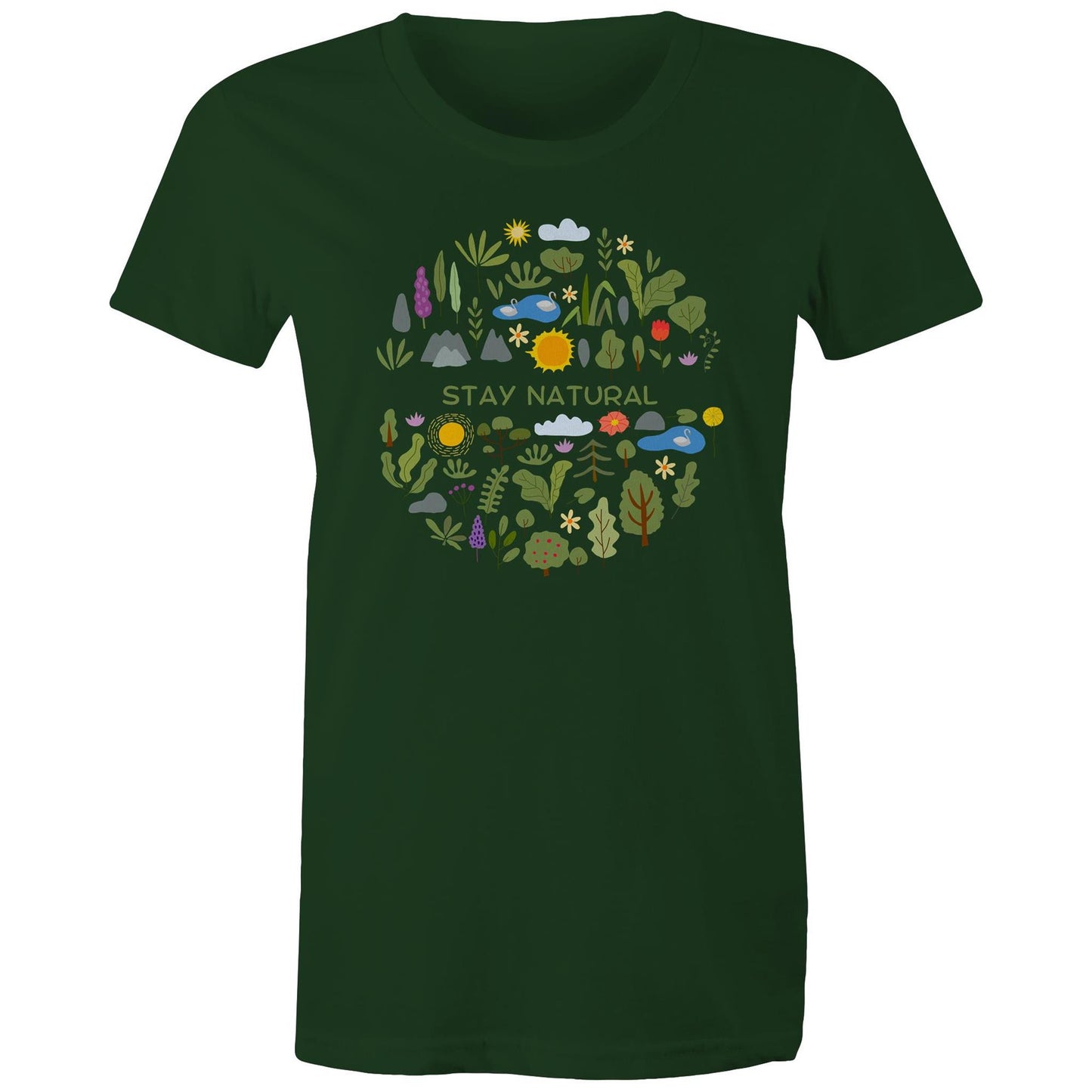 Stay Natural - Womens T-shirt